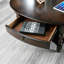 Table basse ovale avec rangement Bebi-1737042368
