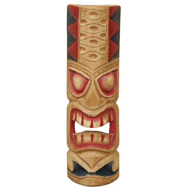 Design Toscano Aloha Hawaii Tiki Moai Haku Hana Statue & Reviews | Wayfair