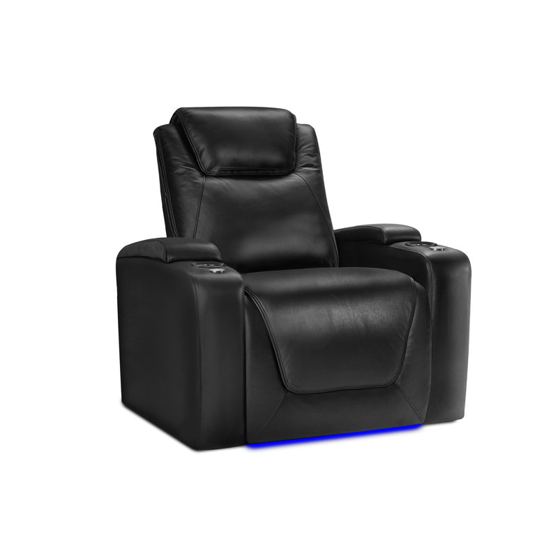Fauteuil inclinable électrique en cuir Valencia