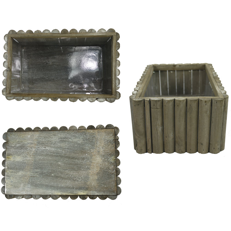 Wilfred Handmade Wood Planter Box