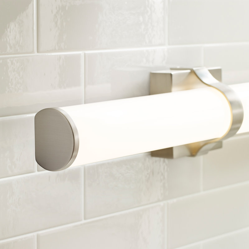 Lynk 1 - Light LED Bath Bar, Satin Nickel
