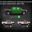 Marchepieds latéraux de 6 po pour les barres latérales Ford F-150 Super Crew Cab 2015-2024