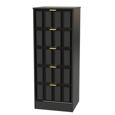 Arnesto 45cm W Manufactured Wood Bedside Table
