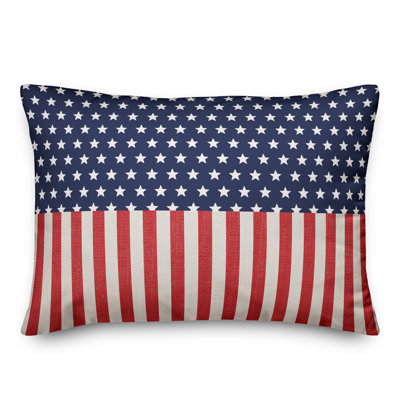  Coussin lombaire rayé rectangulaire