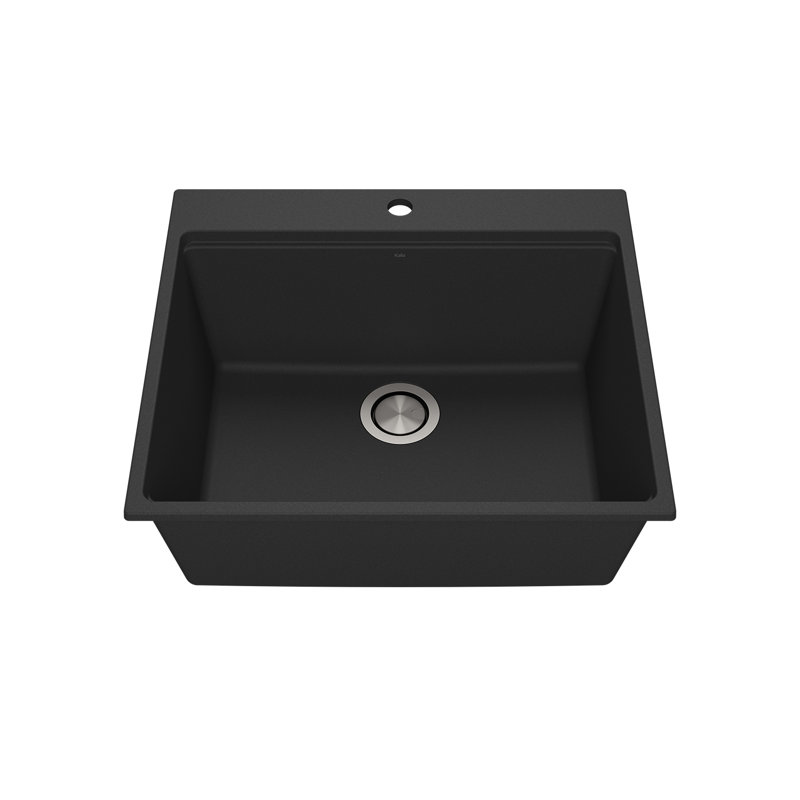 Évier de cuisine Kalia BACIA Granistone, Onyx Black