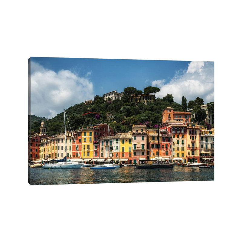 Portofino - Italy 1 Piece Wrapped Canvas Wall Art, 30.48 cm H x 45.72 cm W