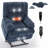 Dual Motor Heat Massage Infinite Position Up To 350 LBS Electric Power Lift Recliners With Power-Remote, Medium-Firm And Heavy Duty-1988930866