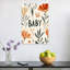 Blossom Welcome Modern Organic Whimsical Flower Landscape Wall Art Print 1 Piece Wrapped Canvas Wall Art-618902040