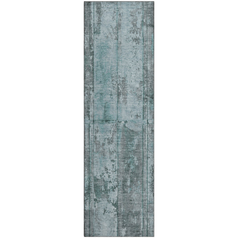 Premium Machine Washable Varroville AMF1715 Stripes Rug, Runner 2'3" x 7'6"