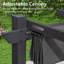 Pergola en aluminium avec auvent-87467621-81082244