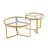 Tempered Glass Top Nesting