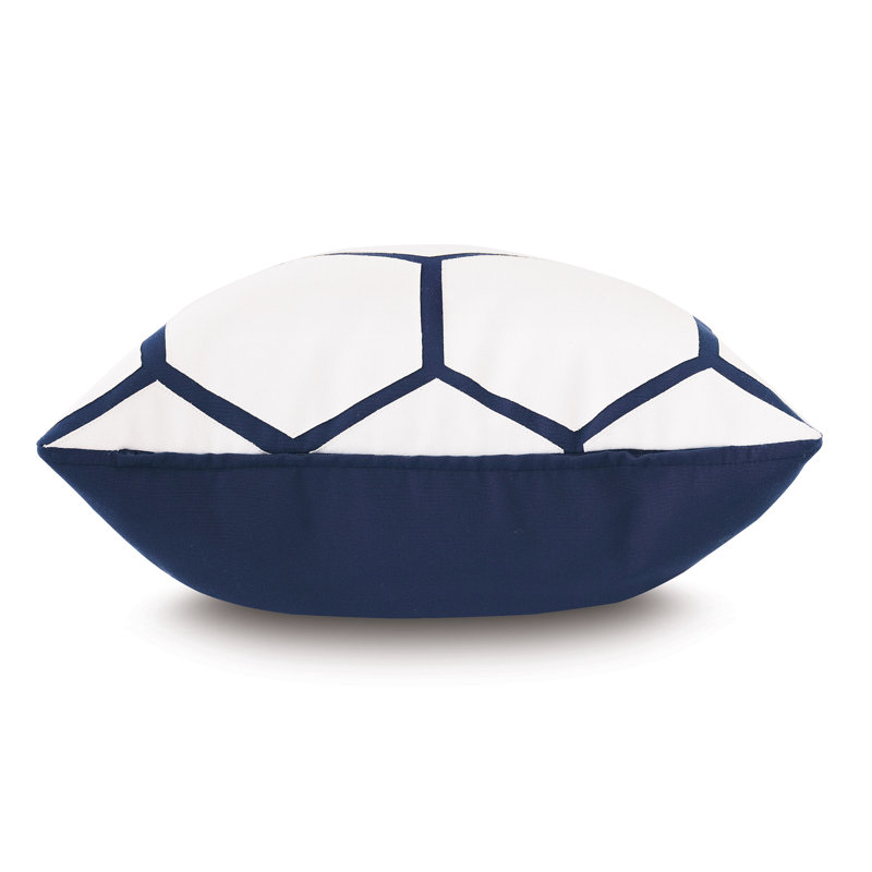 Housse et insert de coussin d'extérieur carré Tamaya par Studio 773, Indigo