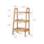Étagère à chaussures à 3 niveaux en bois de hêtre, rangement polyvalent pour vestibule, salon, chambre à coucher-893430549
