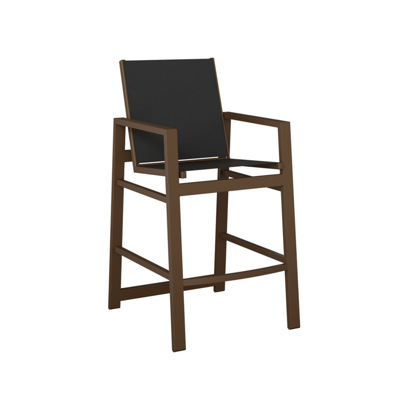 Chaise berçante Berlin Gardens Vida Slings, Filon de bois mesquite, Noir