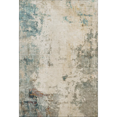Premium Machine Washable Mayfield Abstract Rug
