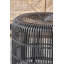 Rattan Core Metal Accent Stool-123222762