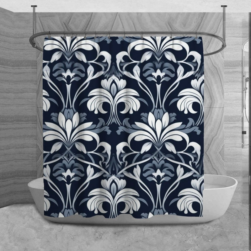 Rideau de douche Yila, H 93 po x l 70 po