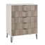 Ensemble de chambre à coucher moderne avec commode et commode 2 pièces Dumbo-1838118167