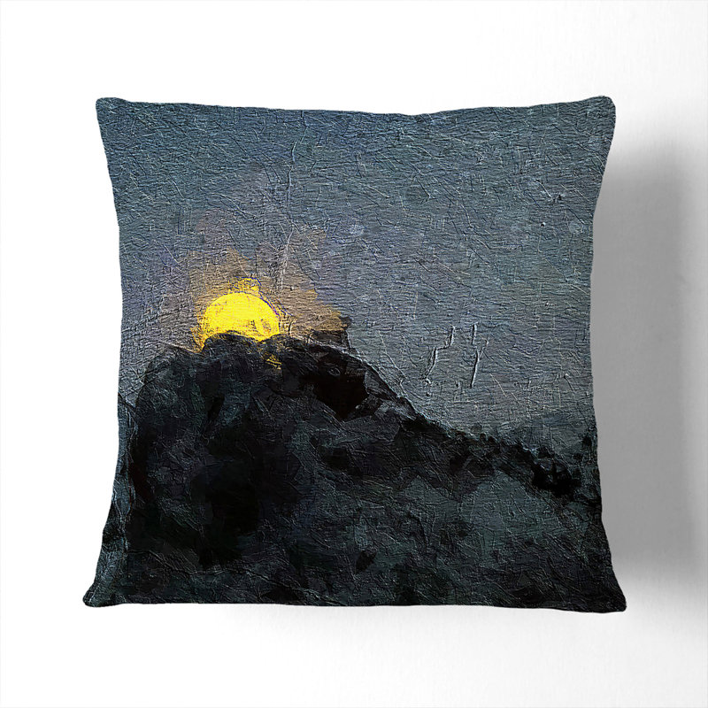 Square Throw Cushion, 40cm H x 40cm W x 15cm D
