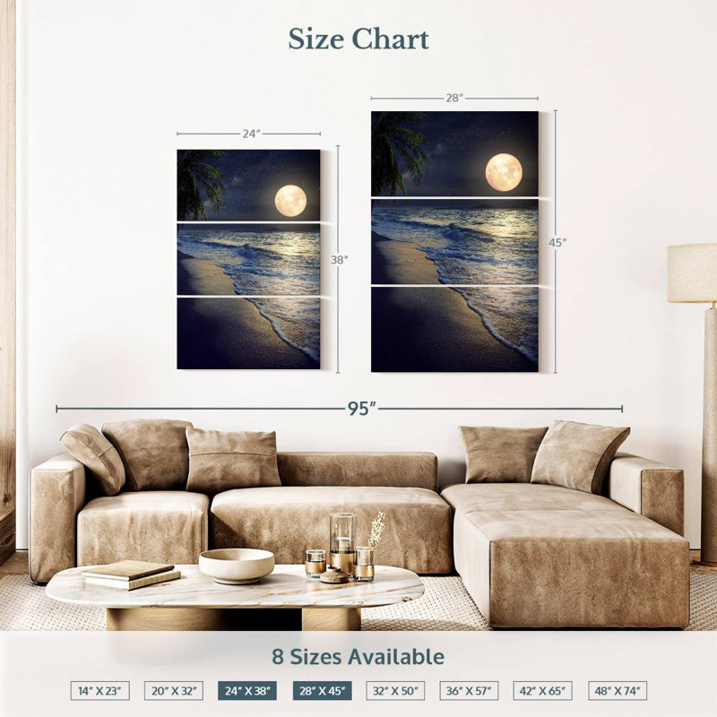 Gillard Bright Moonlit Gillard, 38" H x 24" W