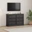 Table de tiroir en noir - Armoire de rangement pour chambre à coucher-1493652987