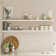 Miami 60" W x 8" D Floating Shelves Set with Invisible Wall Mount Brackets