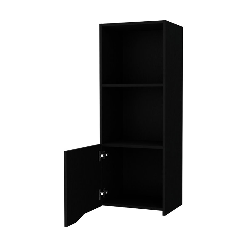 Black Wall Cabinet For Storage - Adding A Modern Touch To Home In Organizing, Black