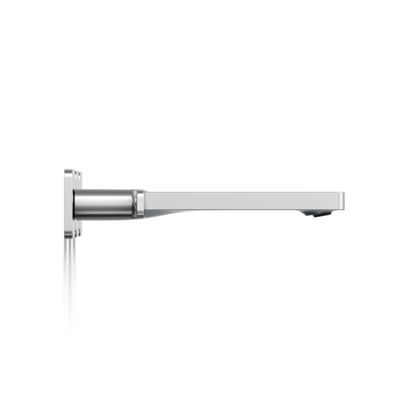 Parallel Wall-Mount Bathroom Sink Faucet Trim, Polished Chrome