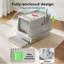 Stainless Steel, ABS Plastic. Litter Box
