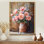 Country Bloom Peony Bouquet I - Pivoines, reproductions encadrées