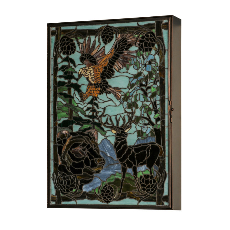 Wilderness Backlit Window Box Wall Décor