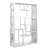 Egon 9-Shelf Geometric Bookcase-550972789