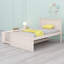 Lit plateforme en bois robuste avec lit gigogne et tablettes de rangement durables-128932138-128932136
