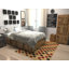 Tapis de la surface en laine beige 5 pi x 6 pi 7 po one-of-kind main noué la Nash