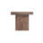 Lia Round Dining Table Dark Brown