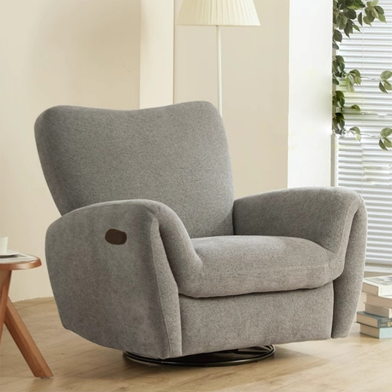 Fauteuil inclinable ergonomique et confortable, Gris