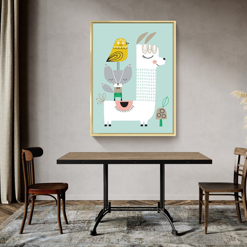 Floater Frame Print Set on Canvas