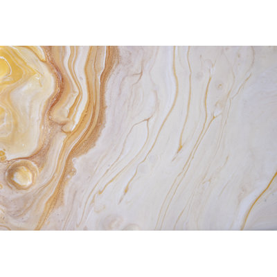 Liquid Marble. - Wrapped Canvas Print