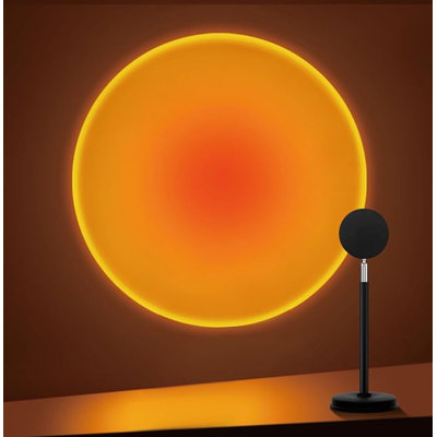Sunset Lamp Projector,180 Degree Rotation Sun Projection Light Led Night Light Floor Lamp With USB Port,Sunset Lamps For Photography Party Bedroom Decor,Christmas Gifts