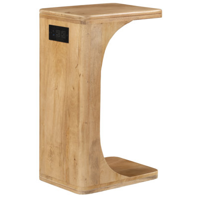 Underwood Side Table with Charging station