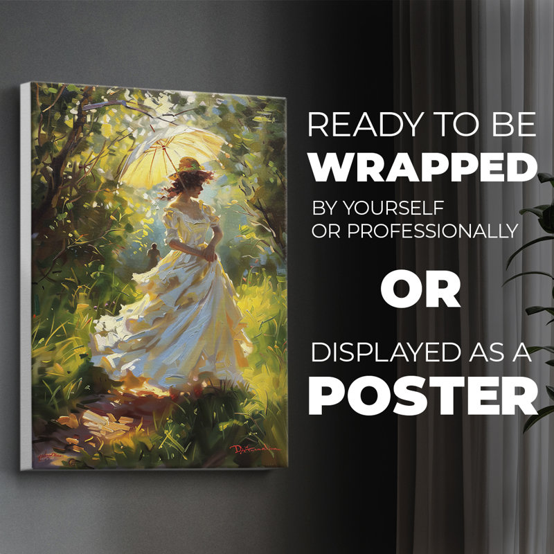 «WOMEN Series DCCDXCV», reproduction sur toile de qualité supérieure seulement - non encadrée - prête à être accrochée