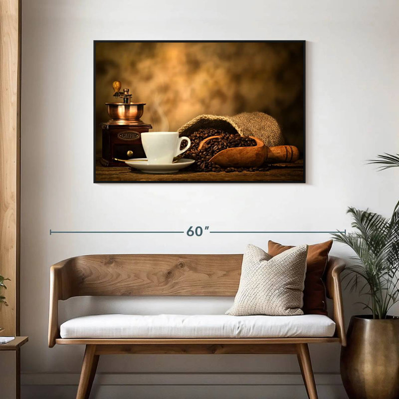 Yarlin Rustic Coffee, 29" H x 43" W