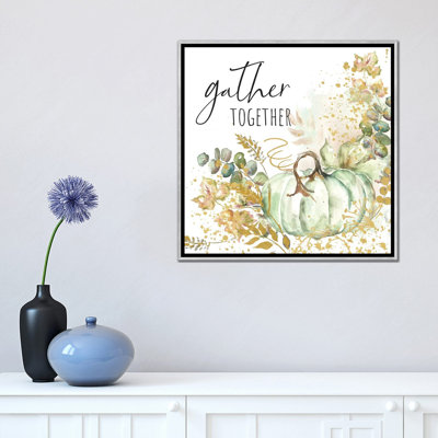 «Ghost Pumpkin Harvest Sentiment II» par Tre Sorelle Studios - reproduction d'art