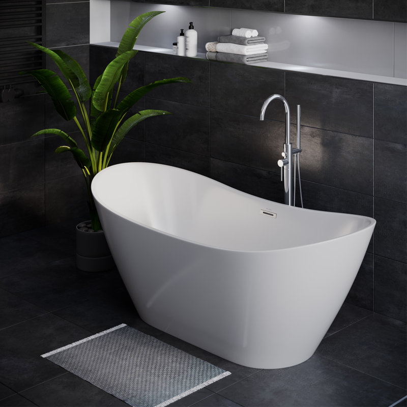 Baignoire autoportante double Ivy 60 po