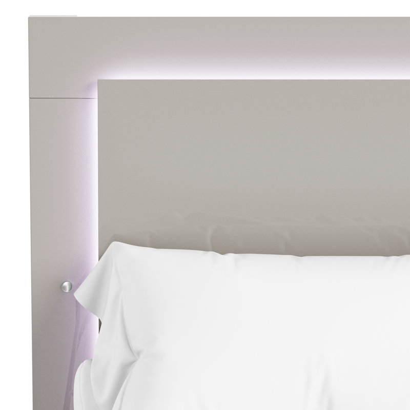 Duckworth Bedroom Set, King, Taupe Gray, 3 Pcs: Bed, 2 Nightstands