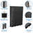 Mount-It Low-Profile Fixed TV Wall Mount W/ Removable Plate | Flush Mounting Bracket Fits 23 - 42