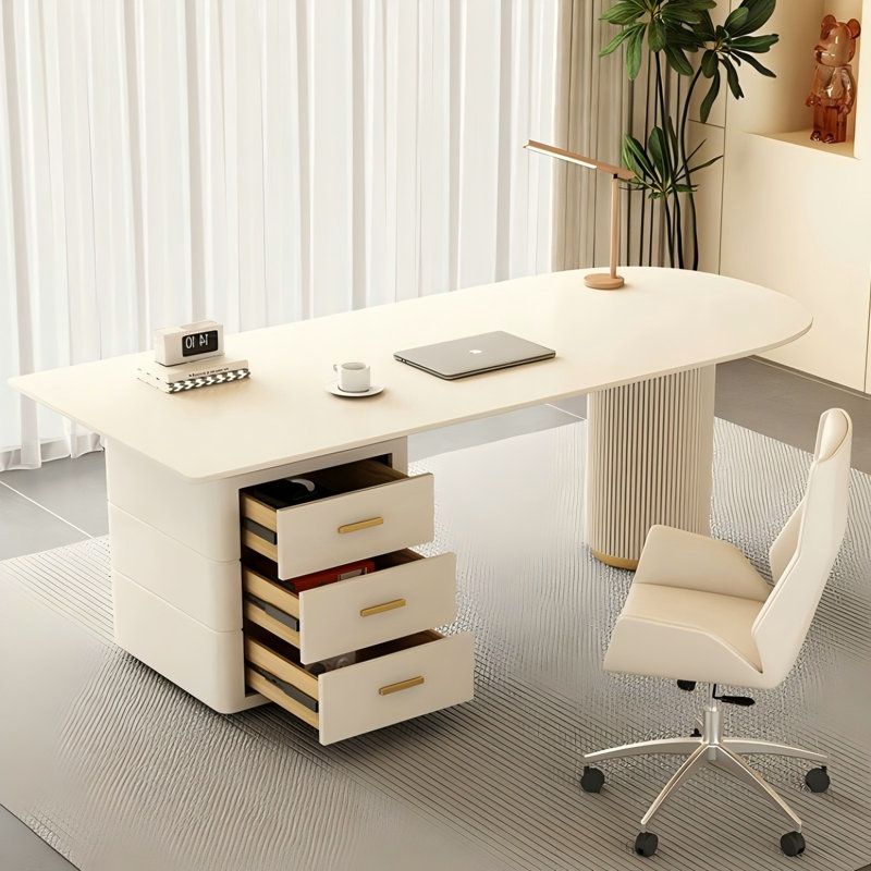 Bureau d'écriture Stone, H 29,53 po x l 78,74 po x P 35,43 po