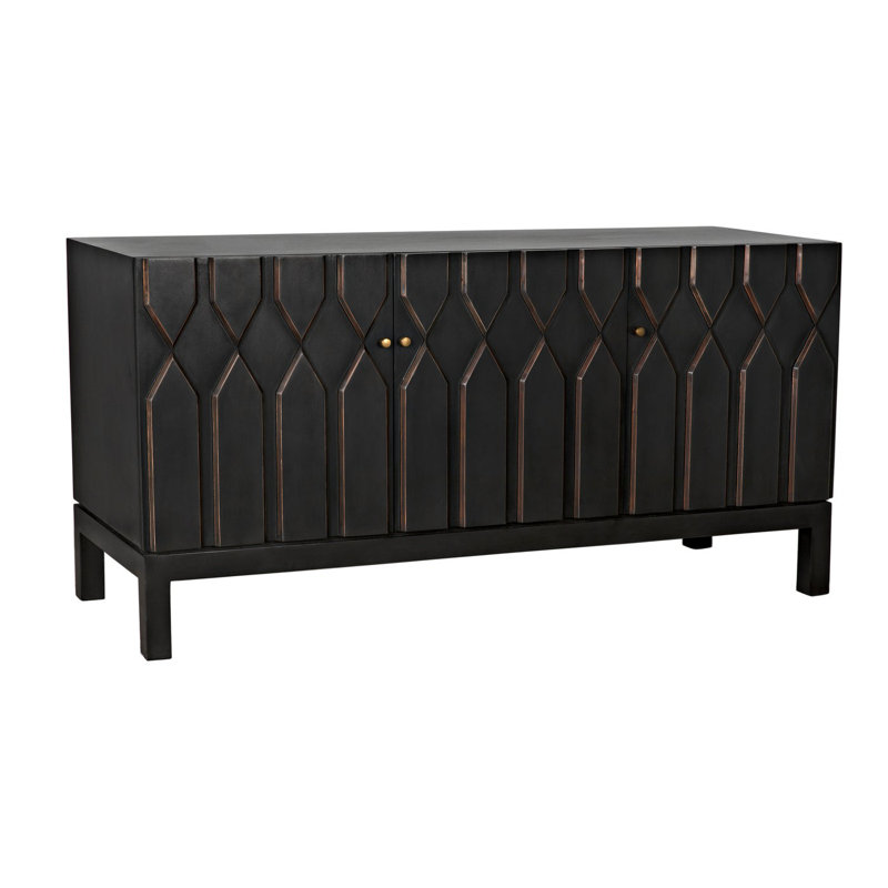Anubis 60'' W Solid Wood Sideboard