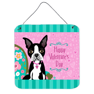« joyeuse st valentin », impression sur plaque