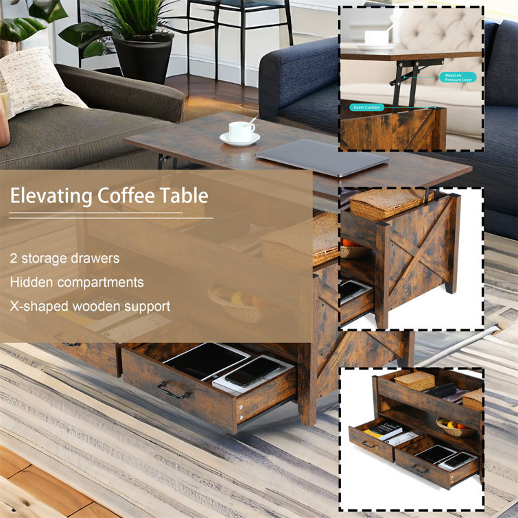 Millwood Pines Bloxsom Coffee Table - Wayfair Canada